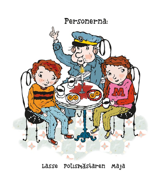 Distrahera barnen med ett LasseMaja-mysterium direkt i mobilen