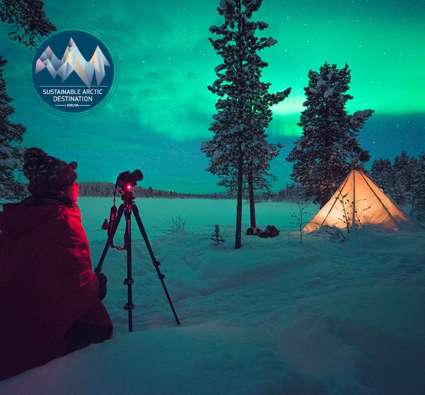 Scandinavian Sámi Photoadventures certified Sustainable Arctic Destination Kiruna