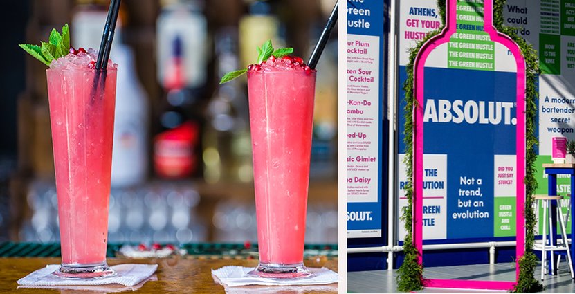 Här för att stanna. Absolut Vodka vill bjuda in bartenders från<br />
 runtom i världen att engagera sig i ämnet hållbarhet. Foto: Ronny Skevis