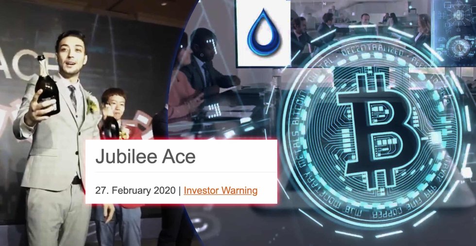 Financial authorities in two countries issue warnings about MLM-company Jubilee Ace