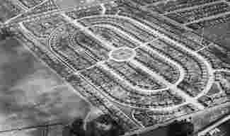 A new housing estate, 1930.