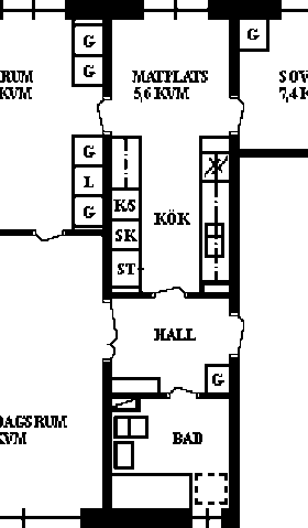 PlanlösningStipendiegränd 6 A