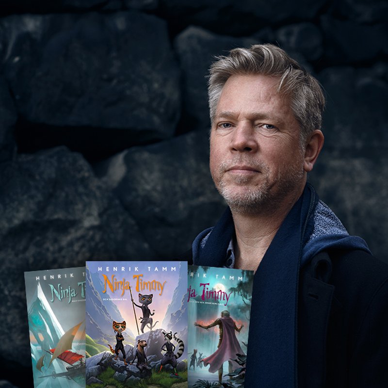 Alla böckerna om Ninja Timmy och hans brottsbekämpande gäng