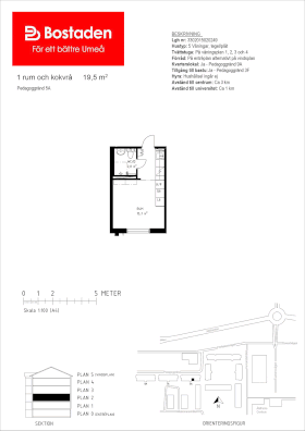 PlanlösningPedagoggränd 5 A