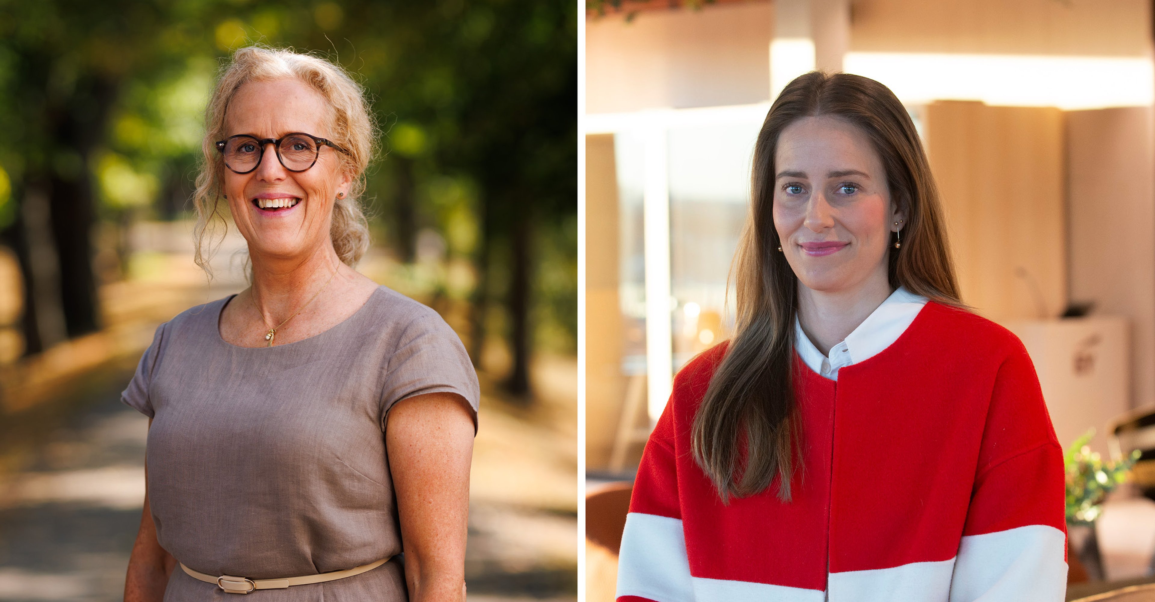 Jessica Schmidt, EY, och Kajsa Bergqvist, PwC