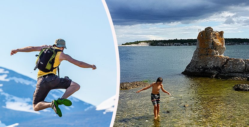 Varannan av STRs medlemmar har förändrat sitt sätt att resa för att minska miljöpåverkan. Foto: STF