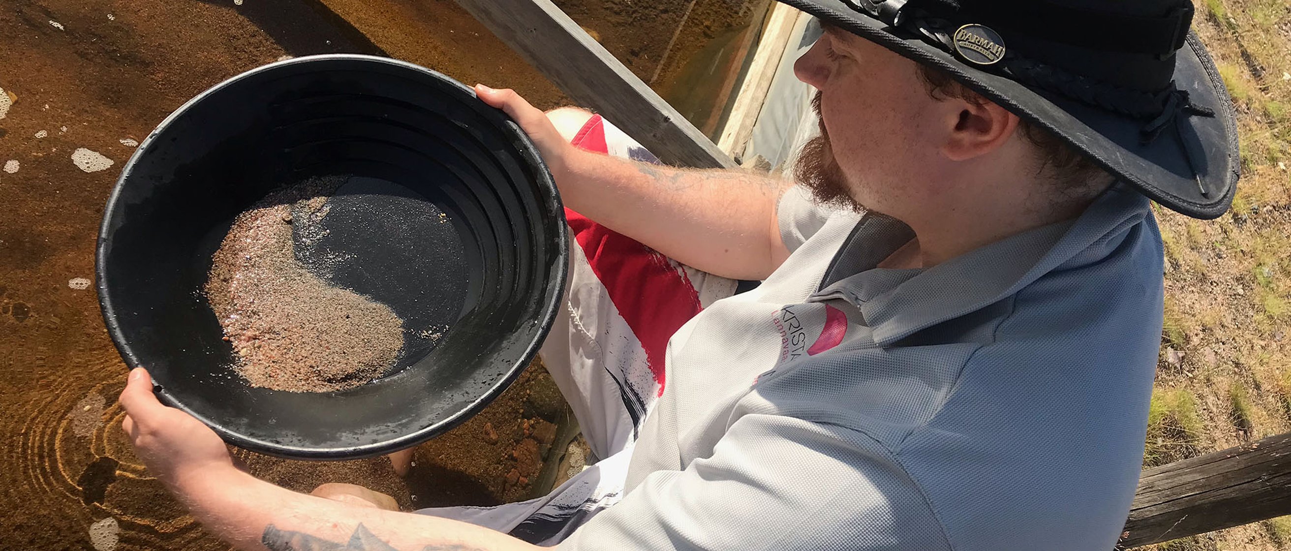 Guldvaskning i Lannavaara