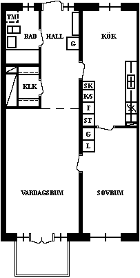 PlanlösningVästra Norrlandsgatan 38 E
