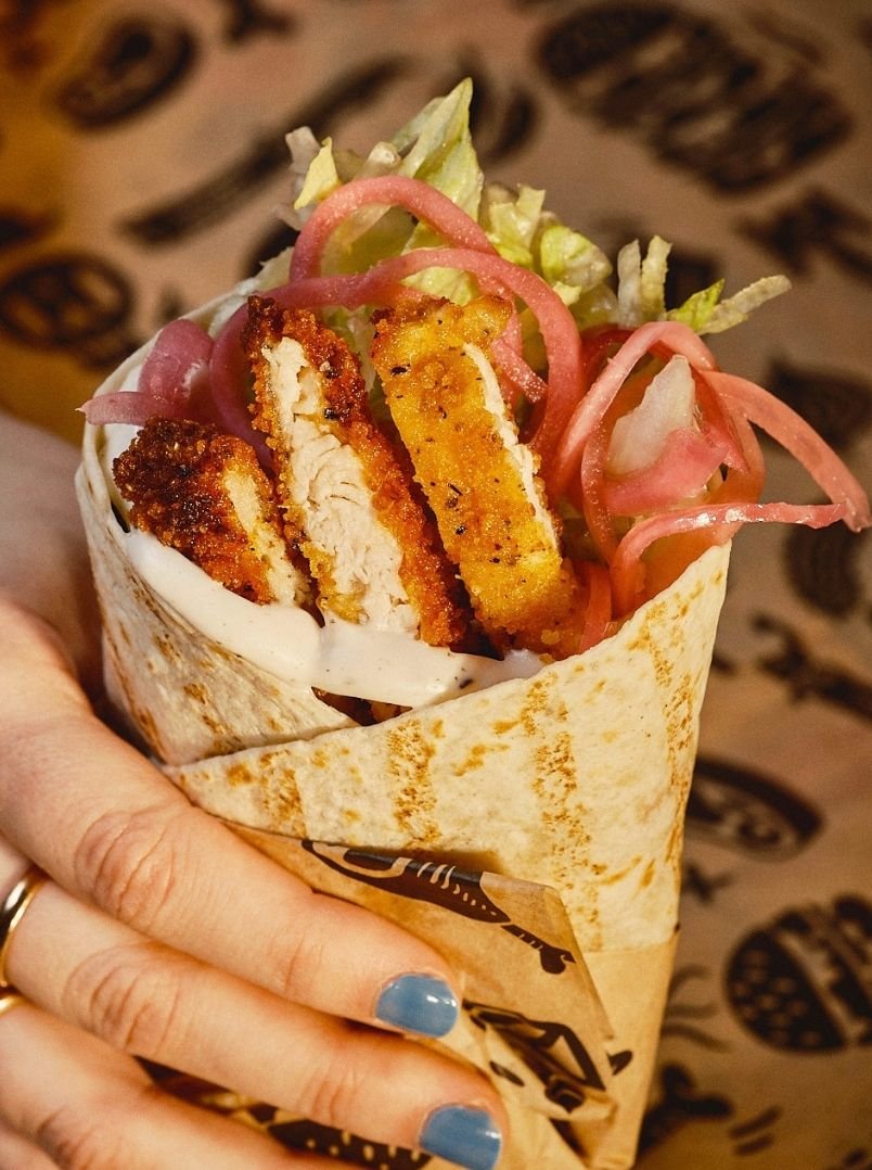 Chicken London Truffle wrap