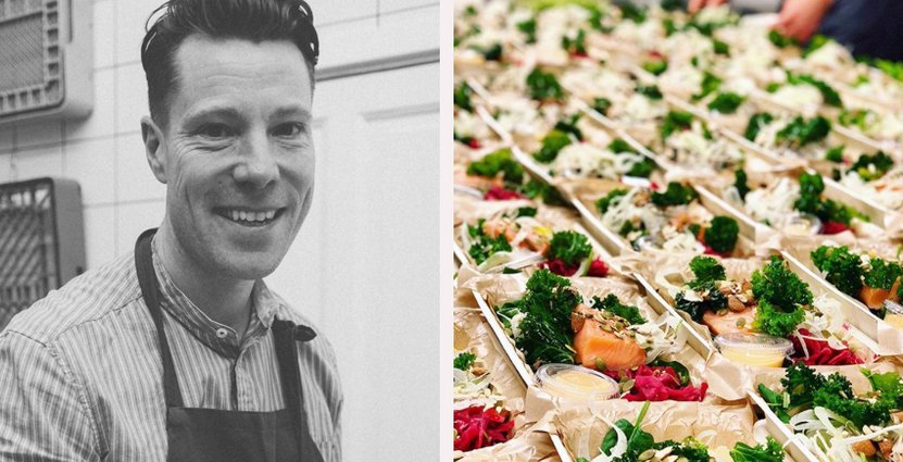 Johan Lalin vill förenkla för folk att äta hälsosamt i en stressig vardag. Foto: Doktor Mat
