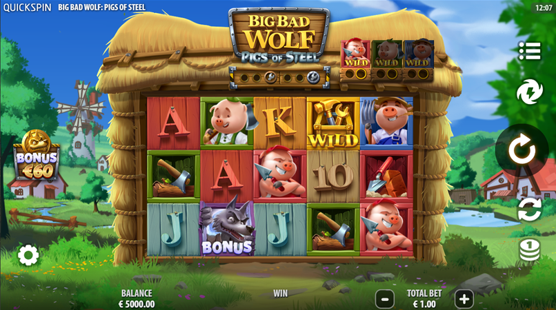 Big Bad Wolf Pigs of Steel — screenshot 2