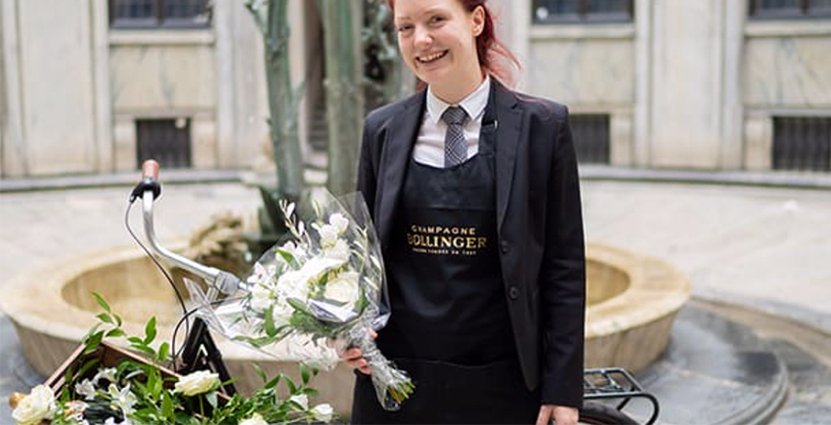 Maja Hempel har jobbat i sju år på Thörnströms Kök i Göteborg. Foto: Pressbild