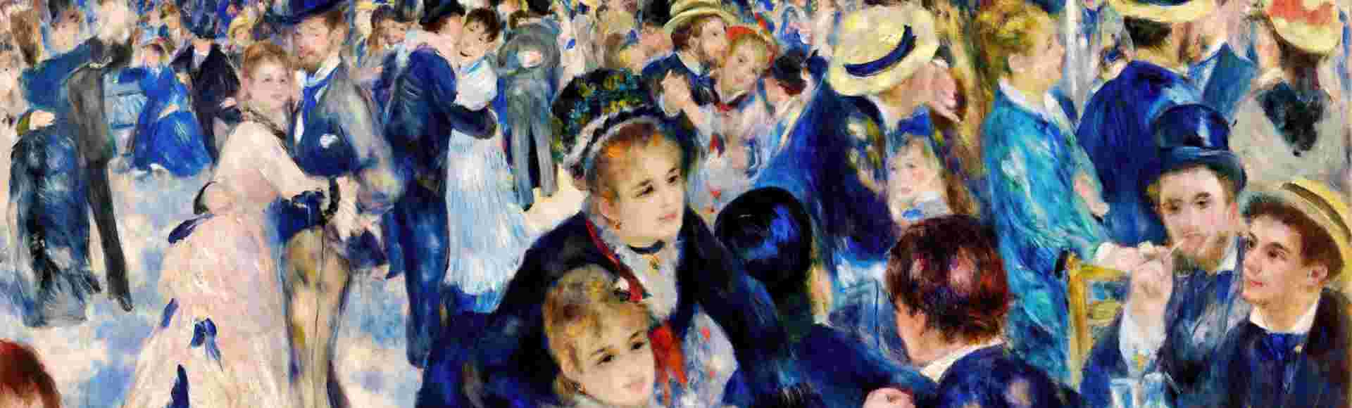 'Dance at Le Moulin de la Galette' by Pierre-Auguste Renoir, 1876. Credit: ArchiVerse