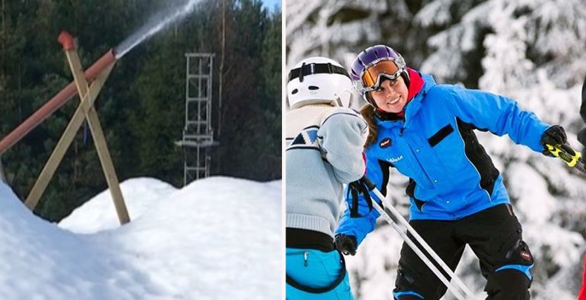 Vallåsens snöfabrik ska ge skidsystemet femton fler skiddagar per säsong. Foto: Vallåsen