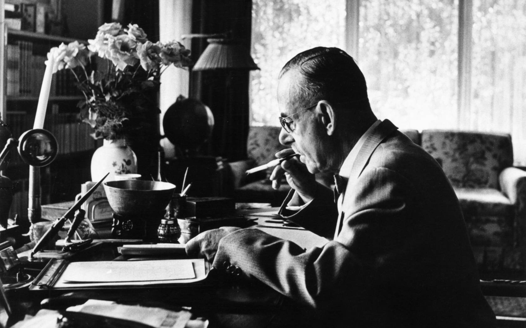 Thomas Mann, 1954.