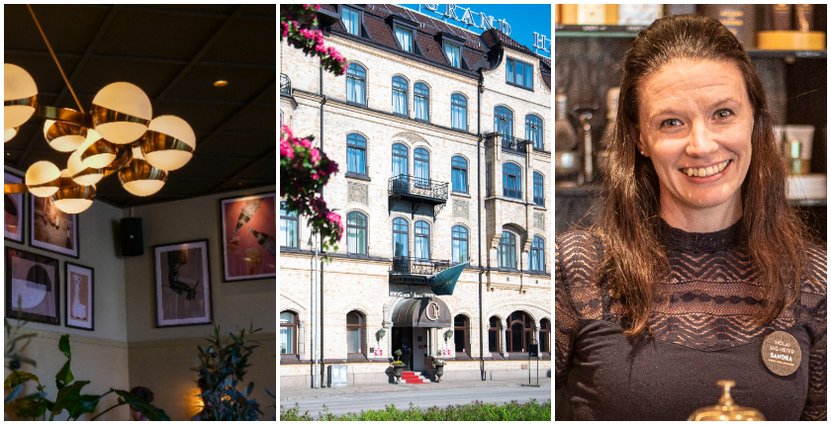 Sandra Westergren, Grand Hotel i Halmstad.
