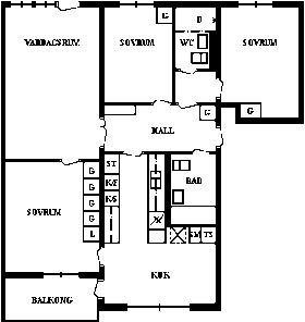 PlanlösningGeografigränd 8 G