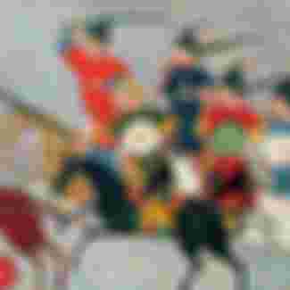 Mongol legend Genghis Khan in combat