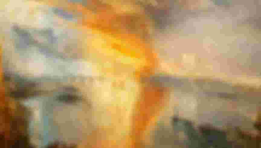 turner burning of house of lords and commons