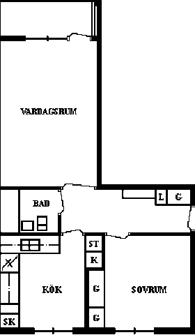 PlanlösningKlintvägen 3