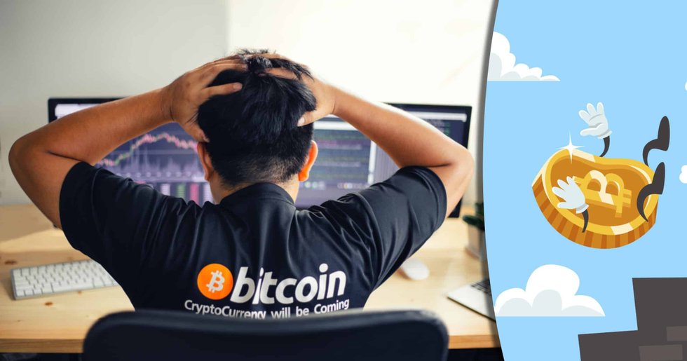 Bitcoinprisets svarta veckoslut efter rekordet – sjönk med över 20 procent