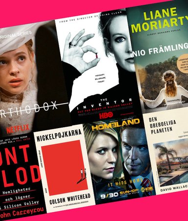 Matcha favoritserien med en bok