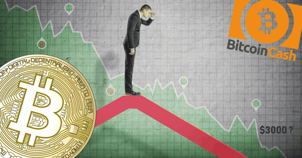 Kryptodygnet: Marknaderna fortsätter nedåt medan bitcoin cash stiger.