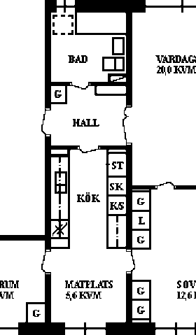 PlanlösningStipendiegränd 14 A
