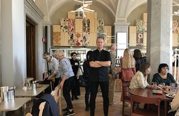 Högtryck på Nationalmuseums nya restaurang