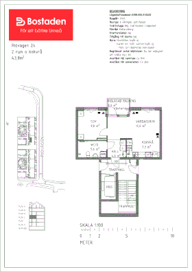 PlanlösningRidvägen 24