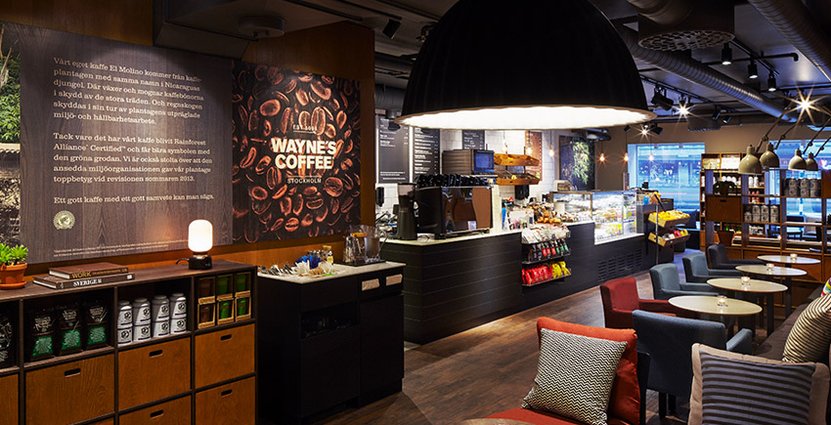 Många ansöker om att få driva Wayne's-kaféer. Förra året var det 250 stycken. 