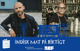 Fackboksfestivalen: Indisk mat på riktigt