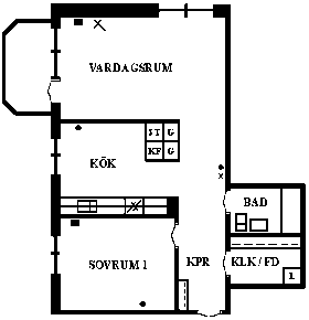 PlanlösningLöftets Gränd 88