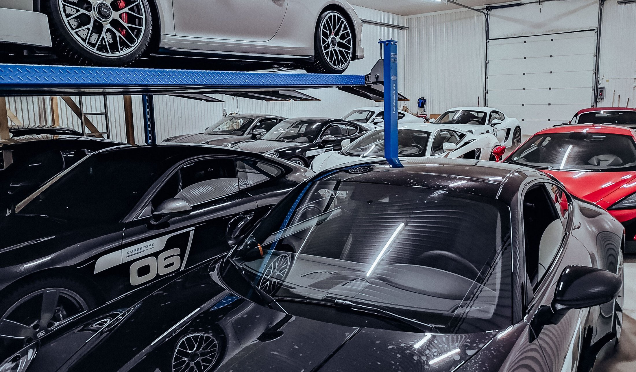 Maskinhall med järnvitriol