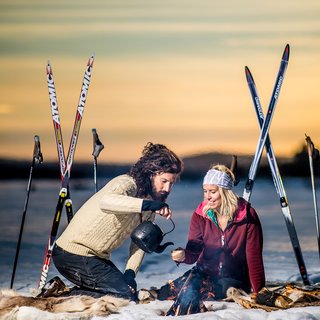 Skidtur med fika på ICEHOTEL
