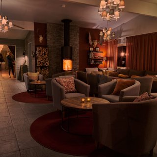 Abisko Mountain Lodge lobby