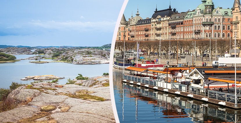 Över en miljon norrmän besökte Sveriges natur och städer årets första halvår.  Foto: Colourbox
