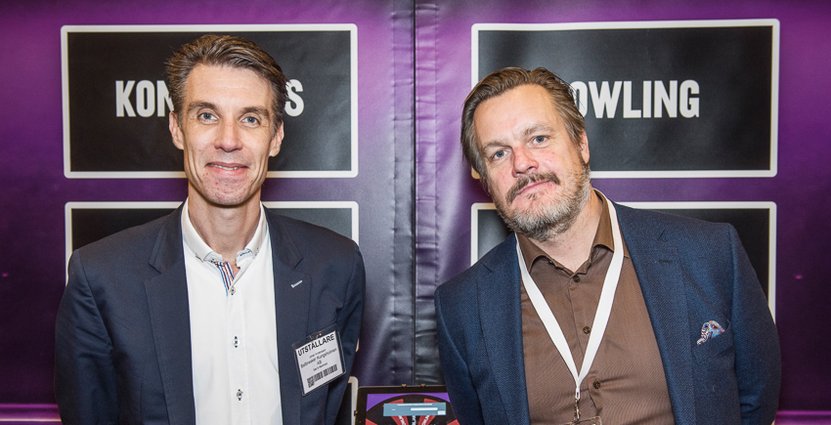 Johan Andersson är marknadsansvarig och Jan Eriksson vd på Ballbreaker.  