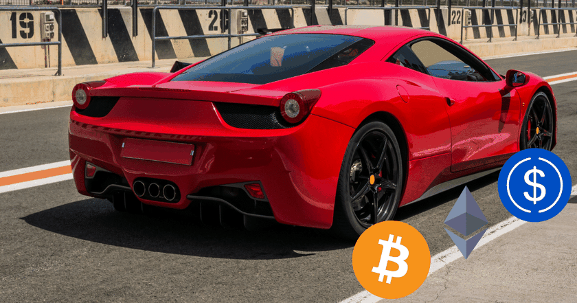 Ferrari börjar acceptera kryptovaluta
