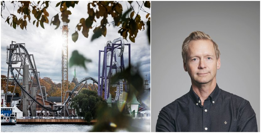 Foto: Fredrik Söder och Rickard Monéus Jan Eriksson, vd Gröna Lund.