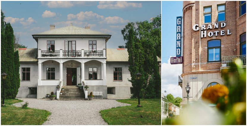 Grå gåsen på Gotland och Grand Hotel i Jönköping  