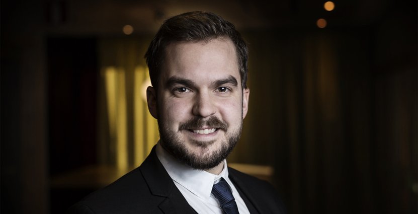 Andreas Markne, Food & Beverage Manager, Scandic Talk. Stockholm. 