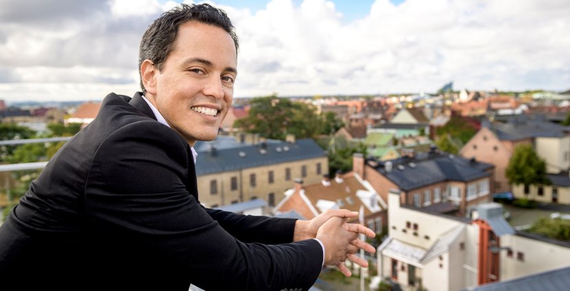 Philip Sandberg, kommunstyrelsens ordförande i Lund.  Foto: Pressbild