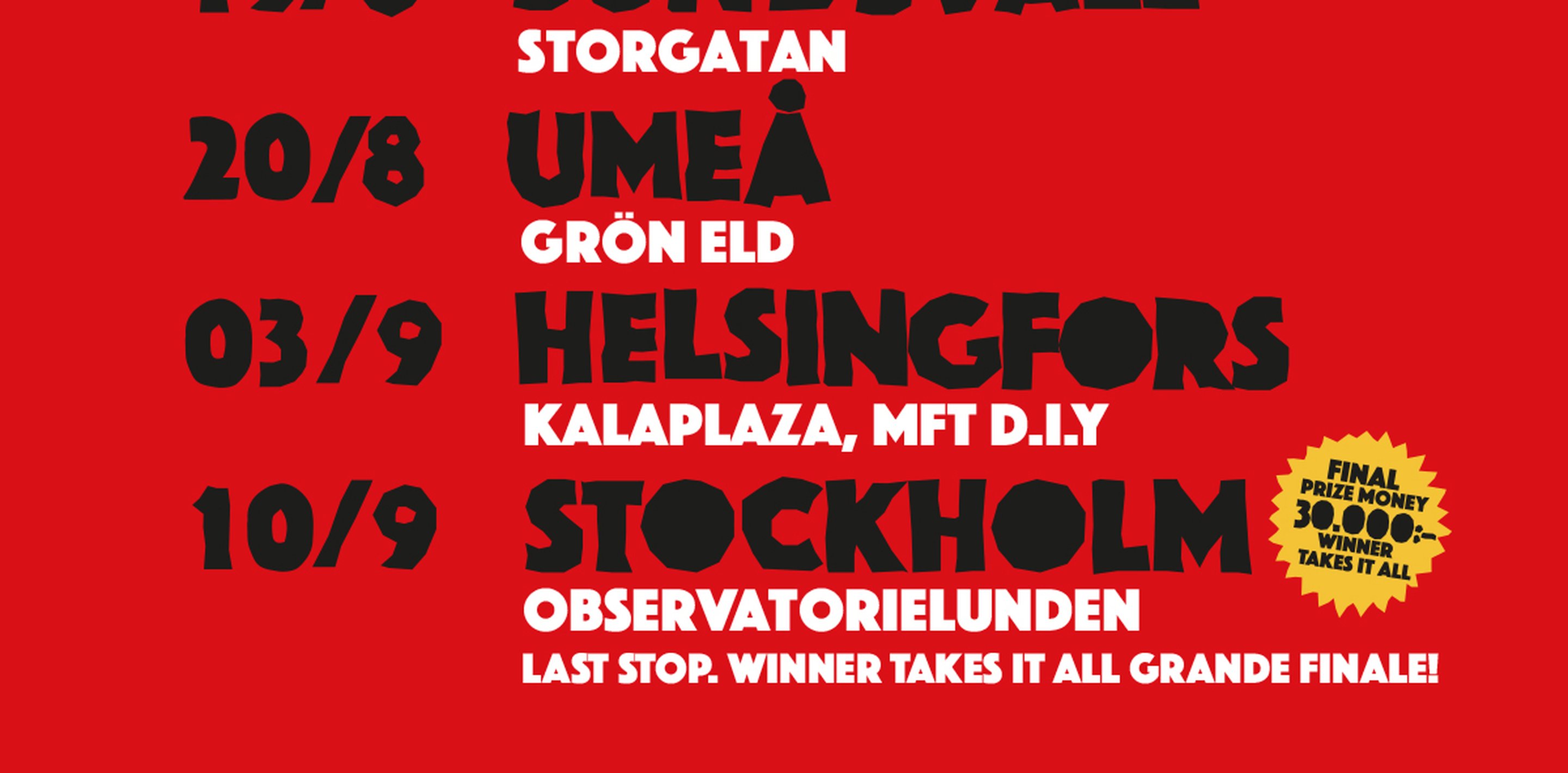 Skateboardturneringen You Bastard kommer til Oslo