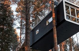 Svårsålt hotell bland trädtopparna