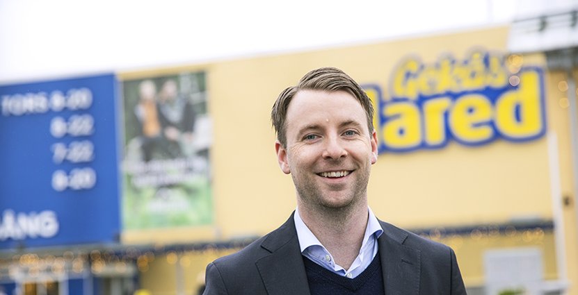 Gekås nya vd Patrik Levin ser positivt på utmaningarna. Foto: Katarina Larsson