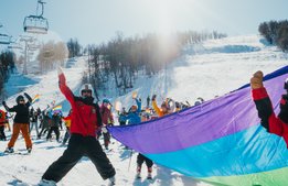 Skidglädje och kärleksfest under Ramundberget Winter Pride