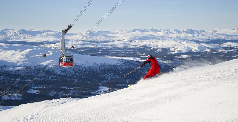 Åres krävande backar placerar orten i topp. 