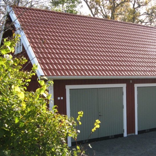 Portar på långsidan