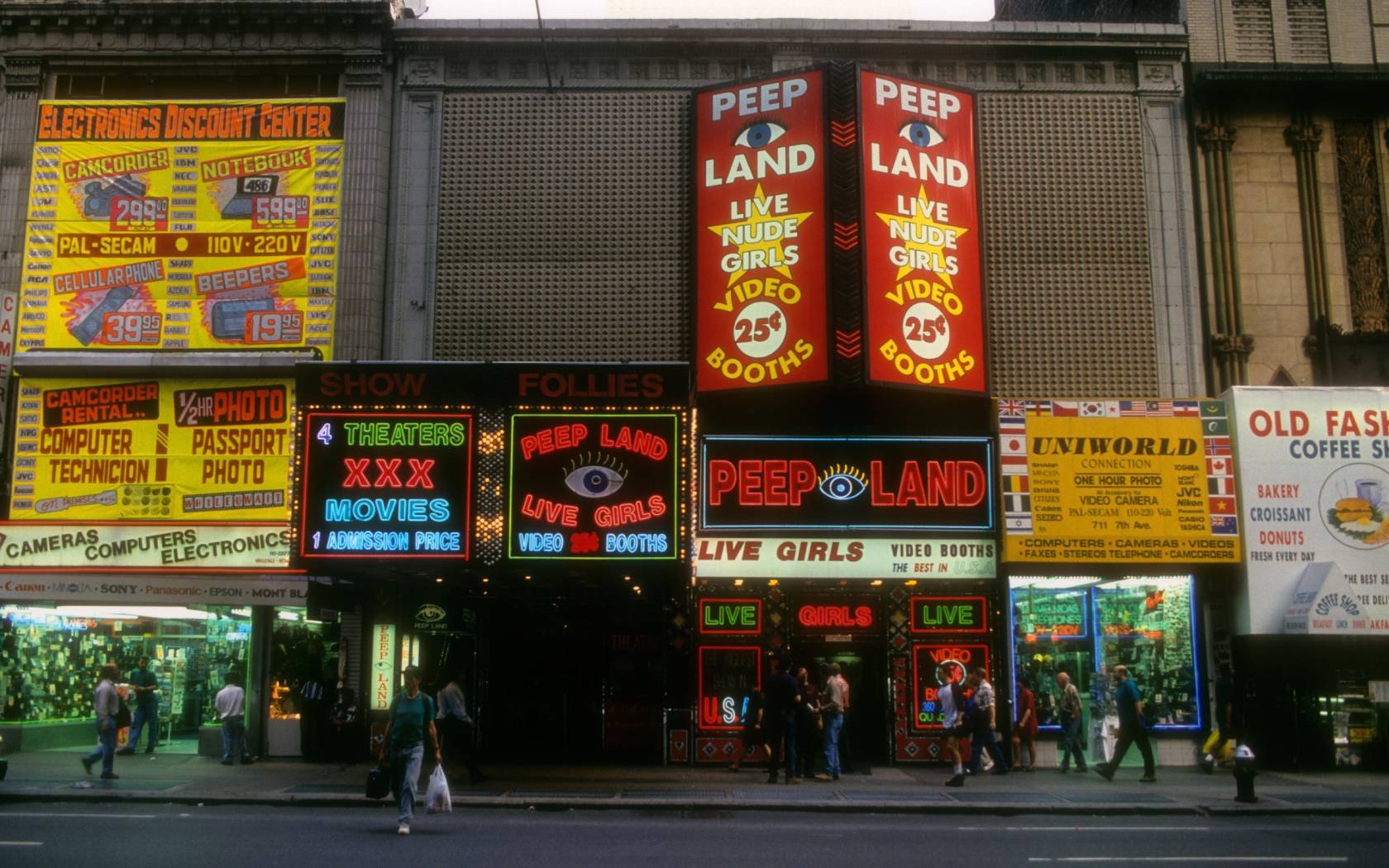 Times Square circa 1989.